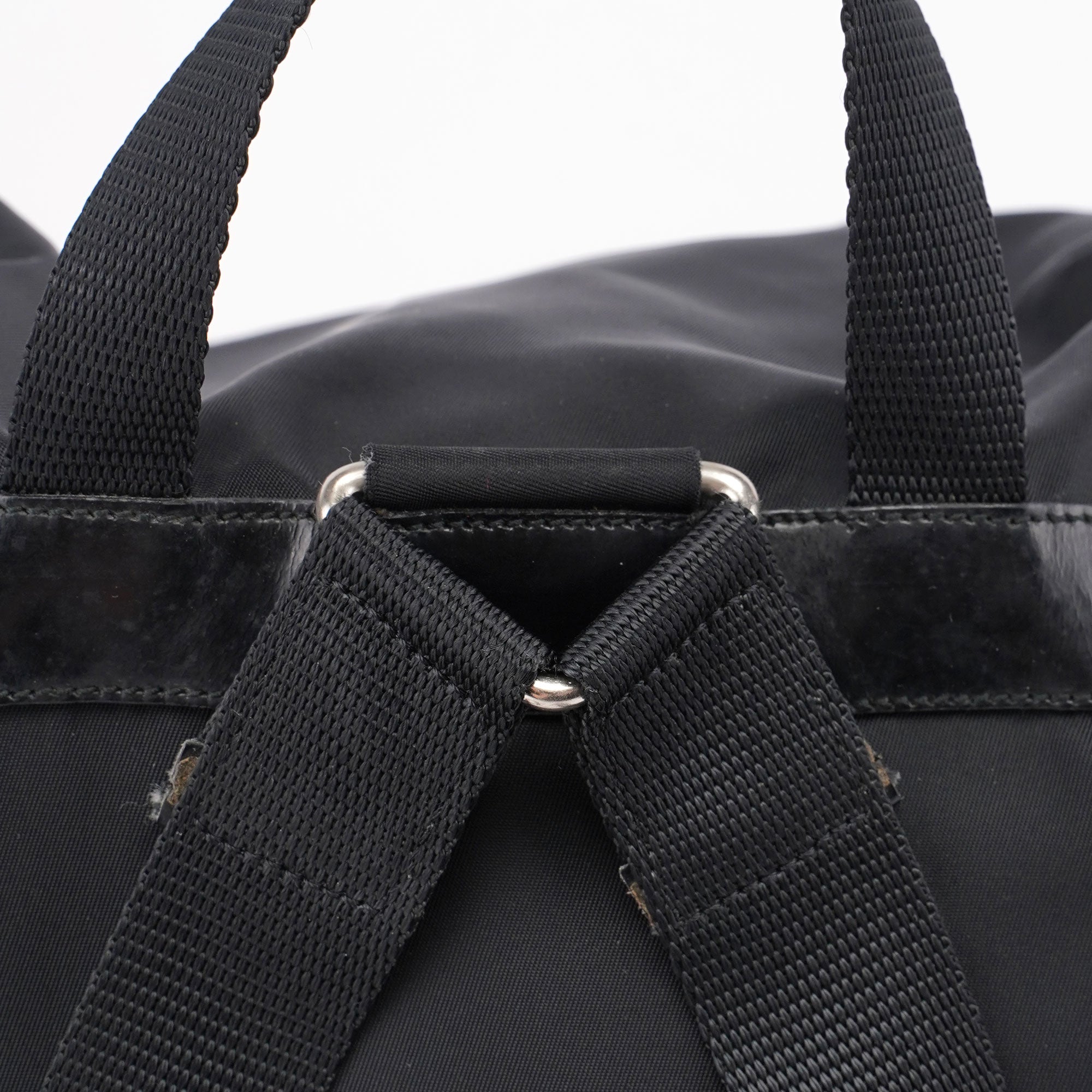 Prada B2811F Black Backpack