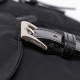 Prada B2811F Rucksack aus schwarzem Nylon