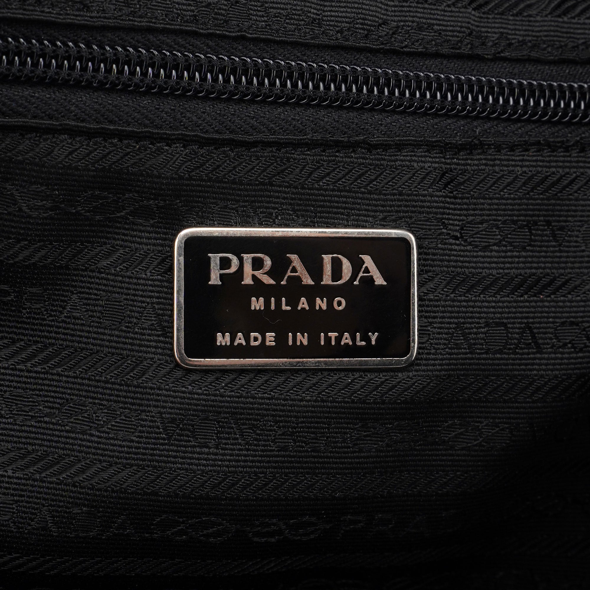 Prada B2811F Black Backpack