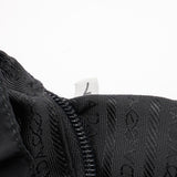 Prada B2811F Rucksack aus schwarzem Nylon