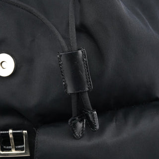 Prada B2811F Black Tessuto Nylon Backpack