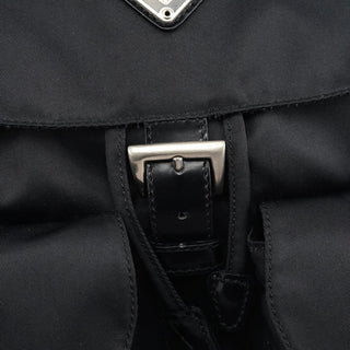 Prada B2811F Black Tessuto Nylon Backpack
