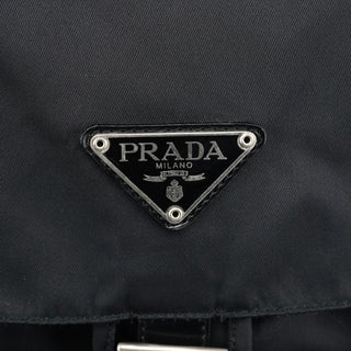 Prada B2811F Black Tessuto Nylon Backpack