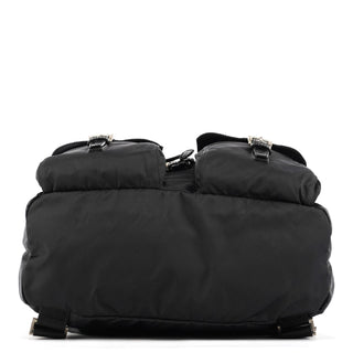 Prada B2811F Black Tessuto Nylon Backpack