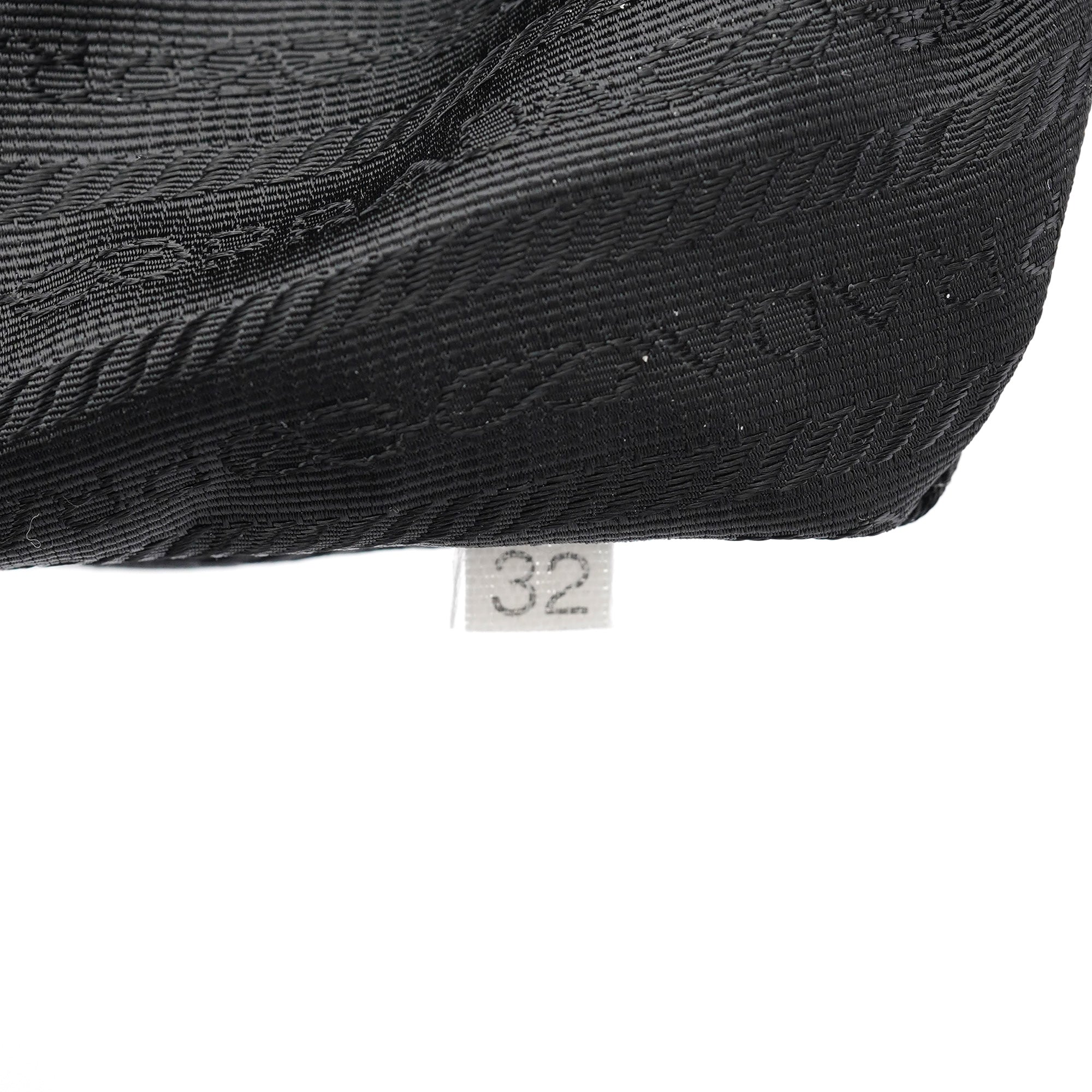 Prada B2811F Black Tessuto Vela Backpack