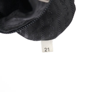 Prada B2811F Black Tessuto Vela Backpack