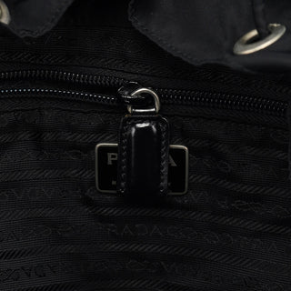 Prada B2811F Black Tessuto Vela Backpack