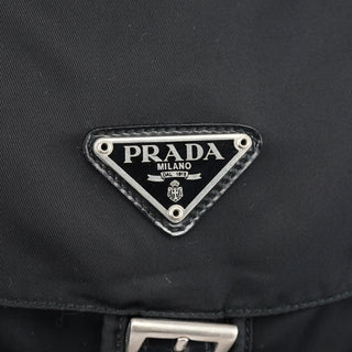 Prada B2811F Black Tessuto Vela Backpack