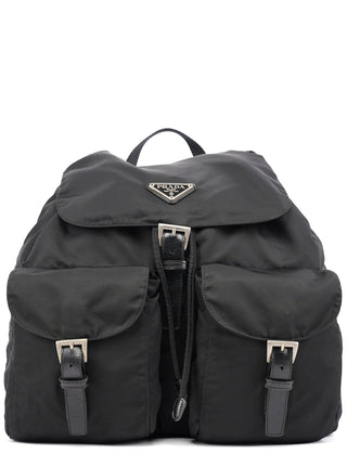 Prada B2811F Black Tessuto Vela Backpack