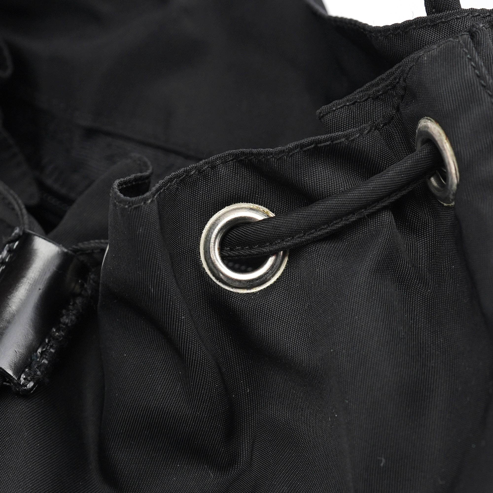 Prada B2811F Black Tessuto Vela Backpack