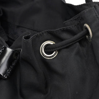 Prada B2811F Black Tessuto Vela Backpack
