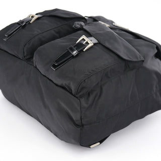 Prada B2811F Black Tessuto Vela Backpack