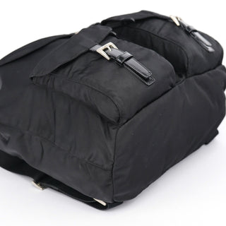 Prada B2811F Black Tessuto Vela Backpack
