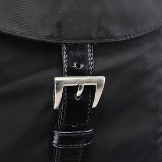 Prada B2811F Black Tessuto Vela Backpack