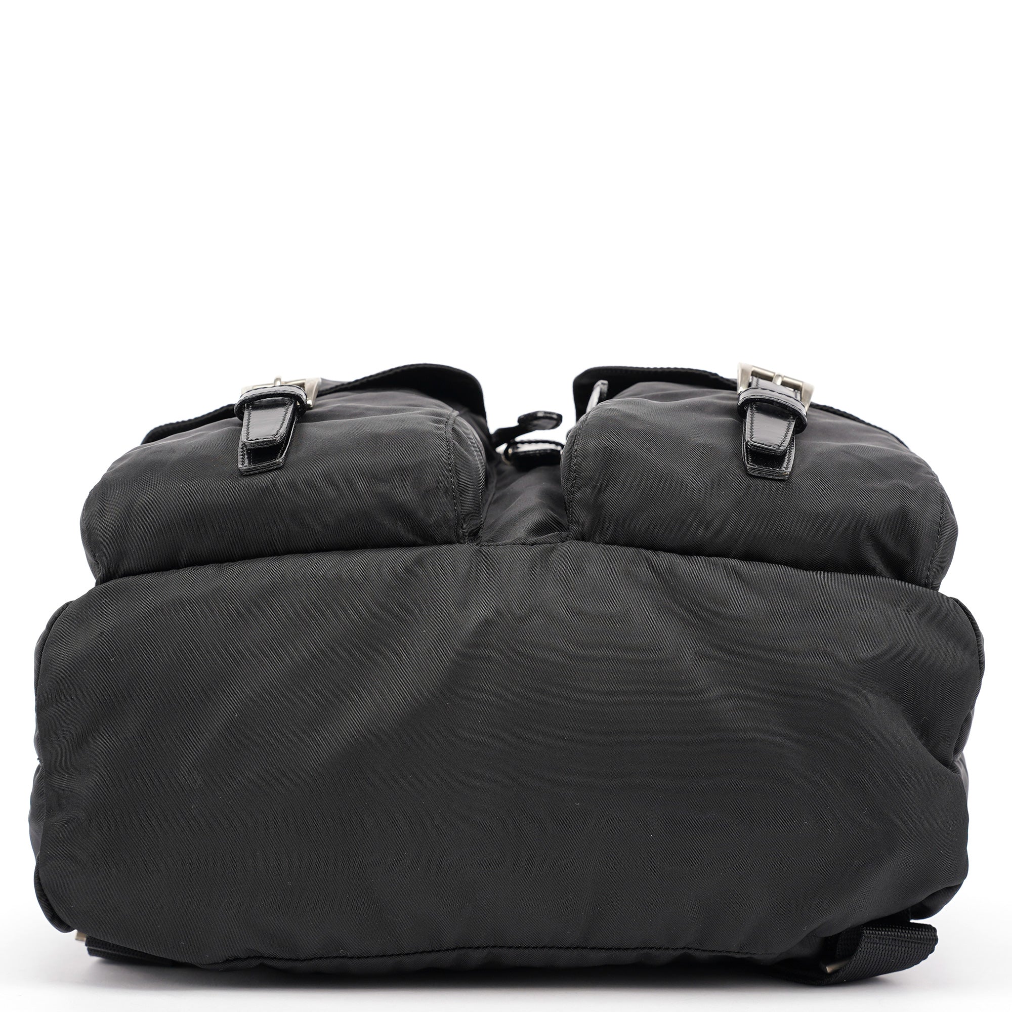 Prada B2811F Black Tessuto Vela Backpack