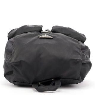 Prada B2811F Black Tessuto Vela Backpack