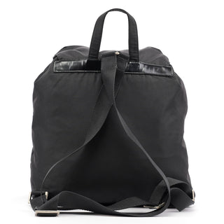 Prada B2811F Black Tessuto Vela Backpack