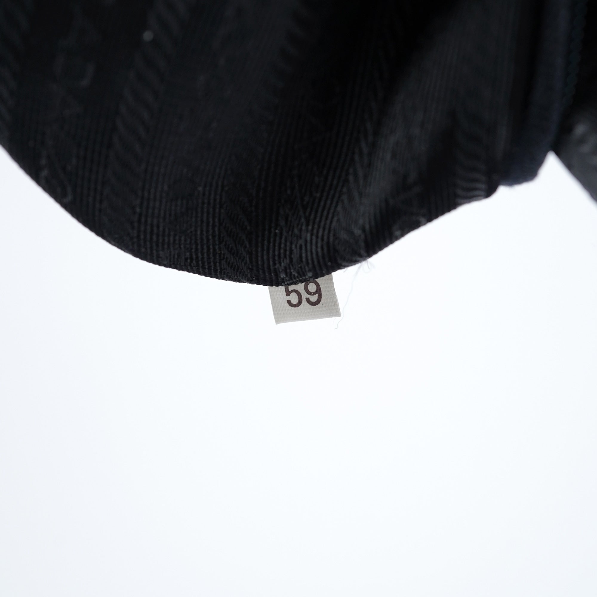 Prada B2811F Black Tessuto Vela Backpack
