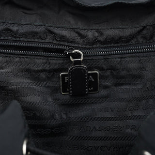 Prada B2811F Black Tessuto Vela Backpack