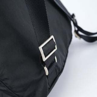 Prada B2811F Black Tessuto Vela Backpack