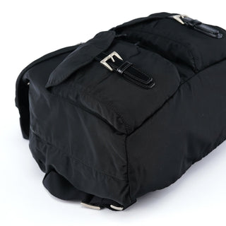 Prada B2811F Black Tessuto Vela Backpack