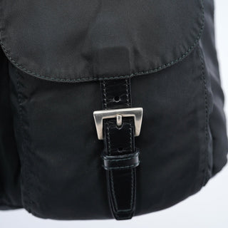 Prada B2811F Black Tessuto Vela Backpack