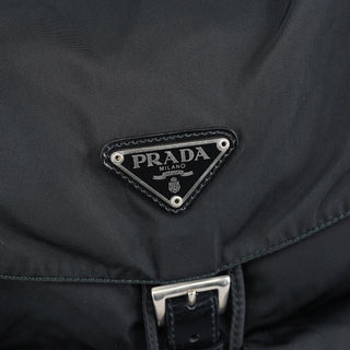 Prada B2811F Black Tessuto Vela Backpack