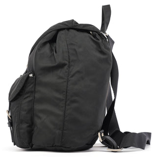 Prada B2811F Black Tessuto Vela Backpack