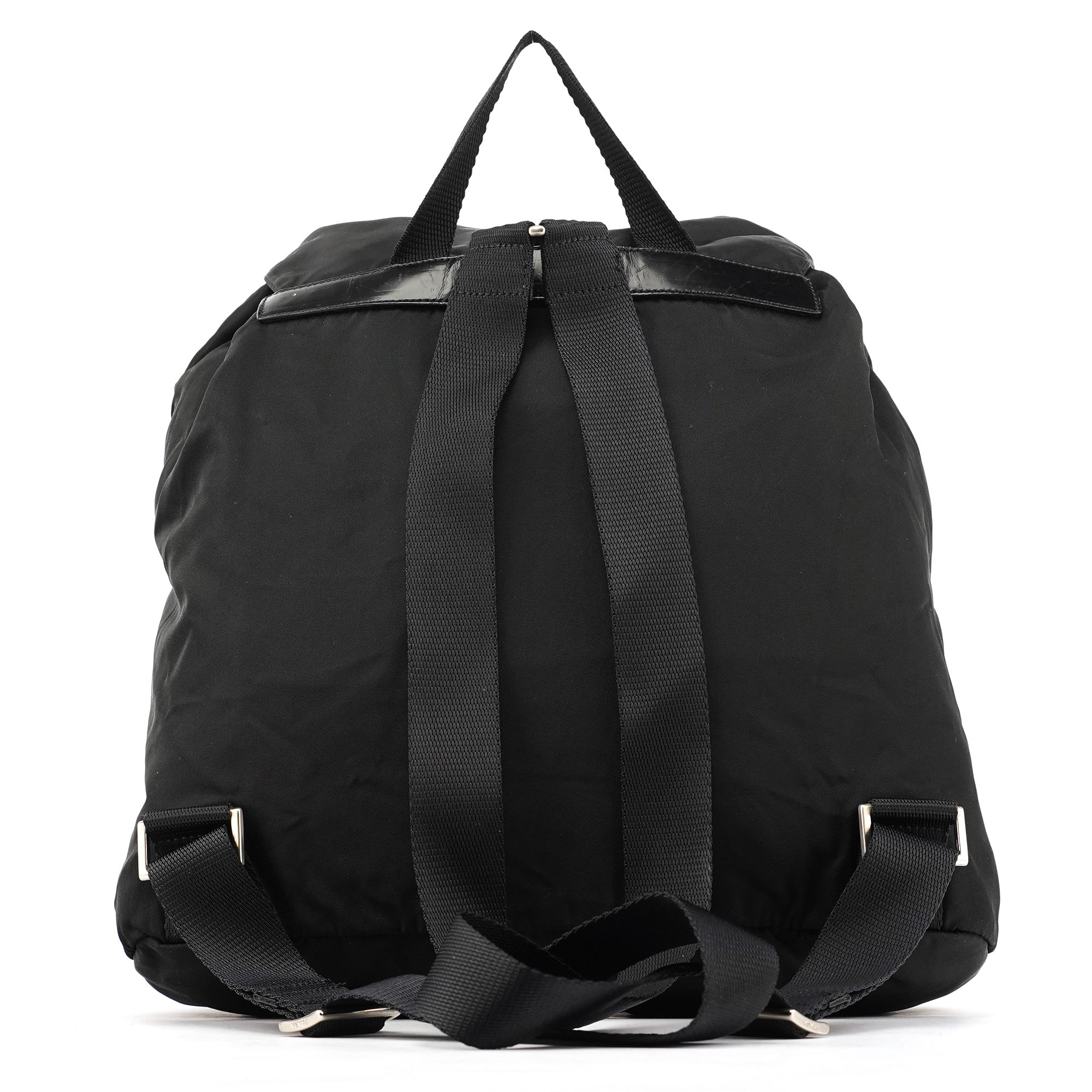 Prada B2811F Sac à dos Tessuto Vela en nylon noir