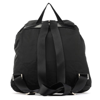 Prada B2811F Black Tessuto Vela Nylon Backpack