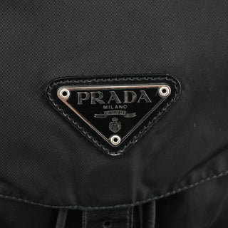 Prada B2811F Black Tessuto Vela Nylon Backpack