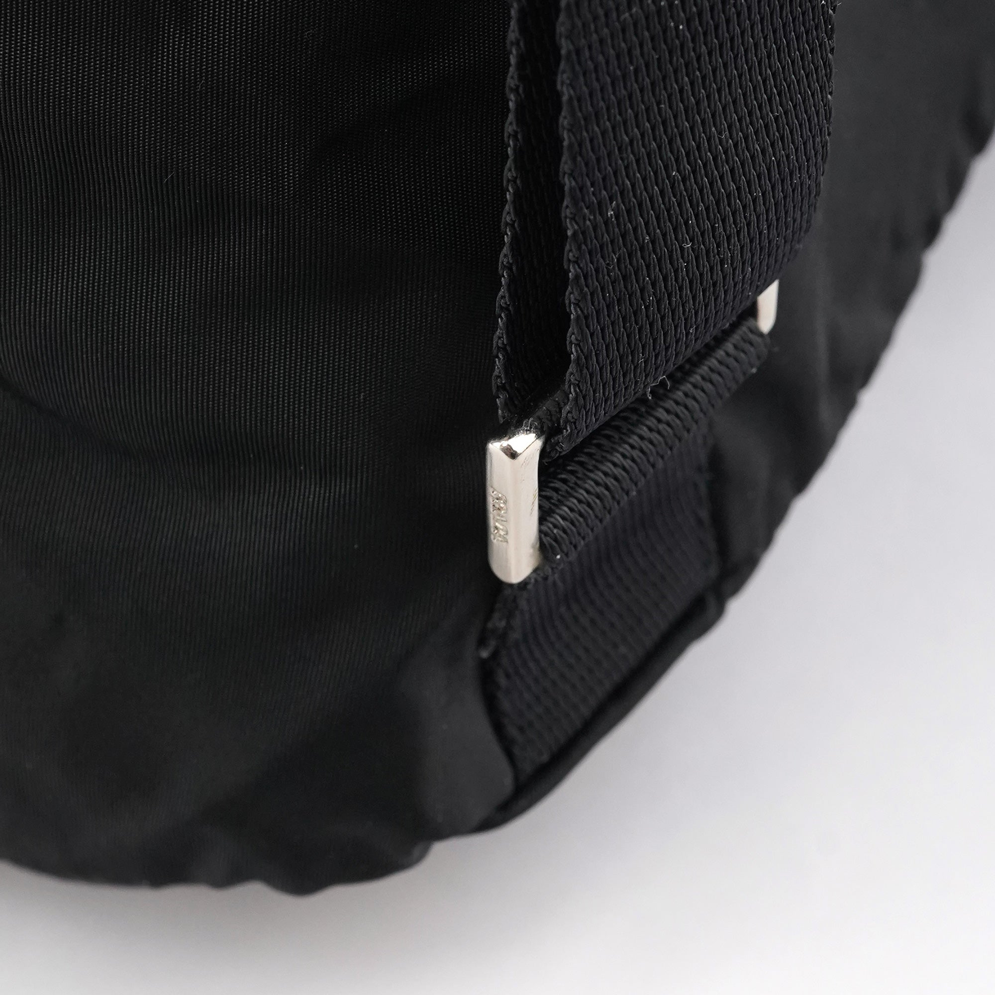 Prada B2811F Sac à dos Tessuto Vela en nylon noir
