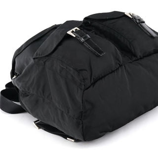 Prada B2811F Black Tessuto Vela Nylon Backpack