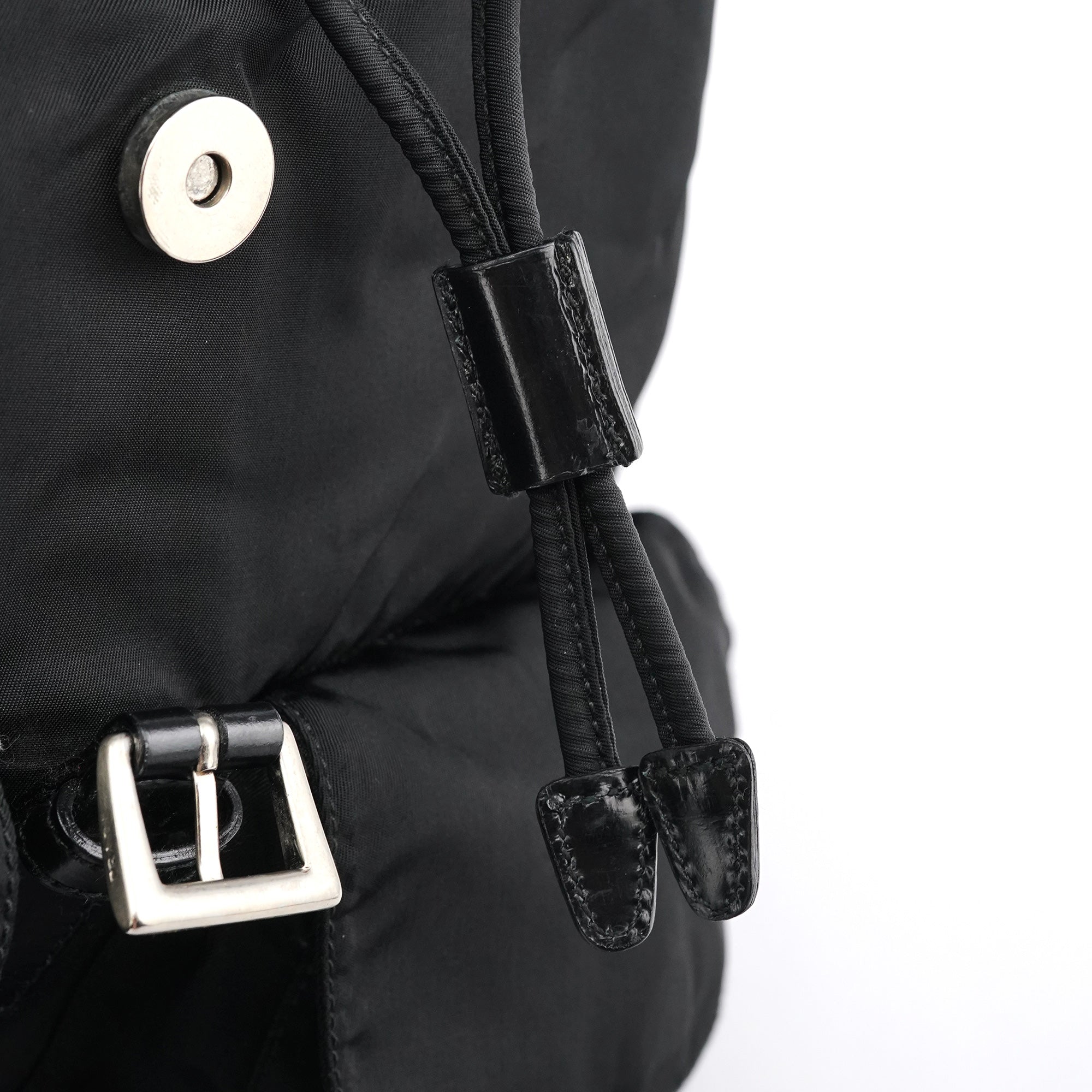 Prada B2811F Sac à dos Tessuto Vela en nylon noir