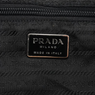 Prada B2811F Black Tessuto Vela Nylon Backpack