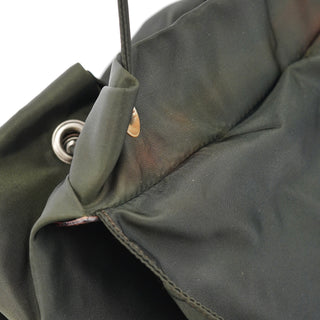 Prada B2811F Military Green Tessuto Vela Backpack