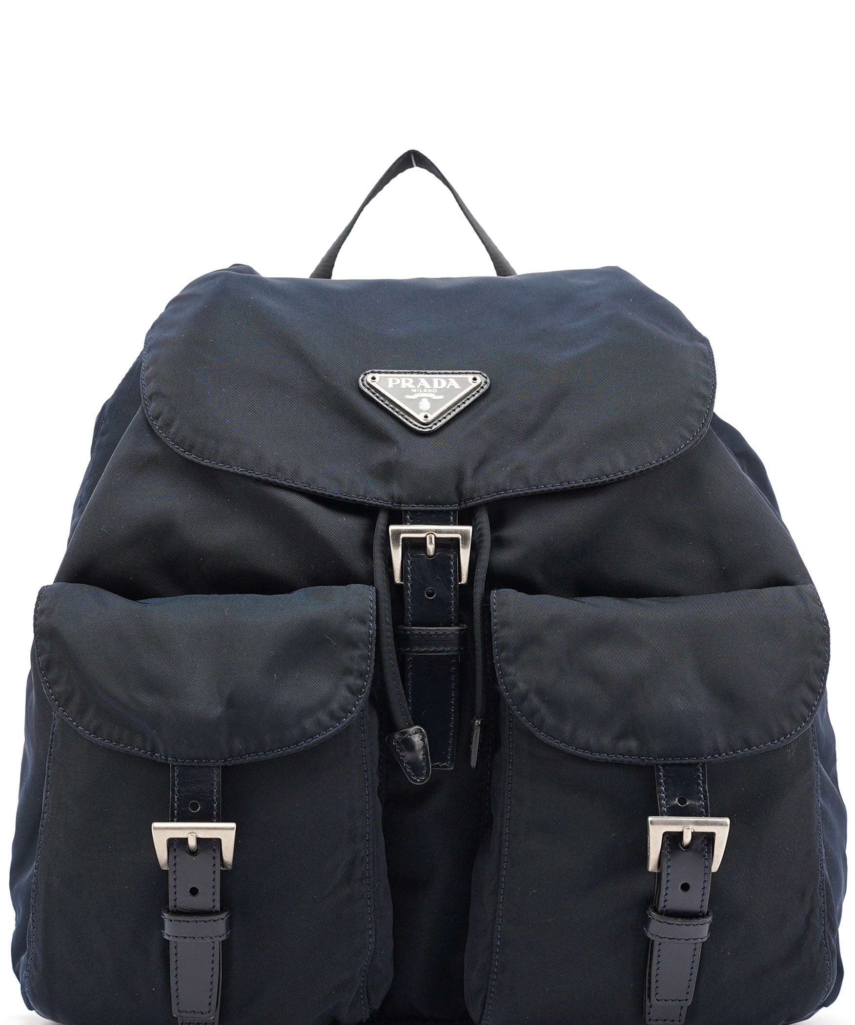Prada B2811F Navy Tessuto Vela Backpack
