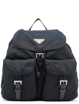 Prada B2811F Navy Tessuto Vela Backpack