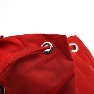 Prada B2811F Red Tessuto Vela Backpack