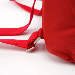 Prada B2811F Red Tessuto Vela Backpack