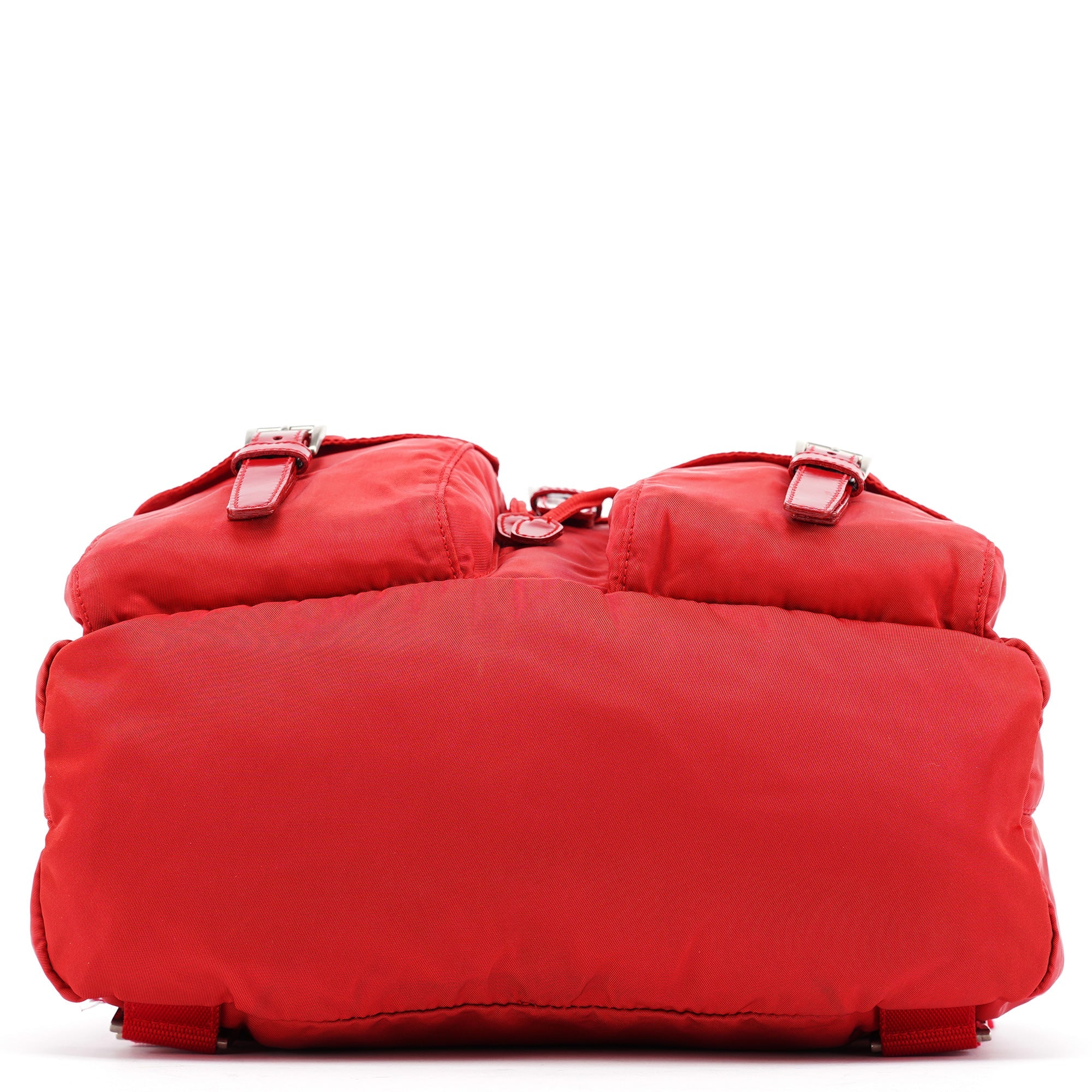Prada B2811F Red Tessuto Vela Backpack