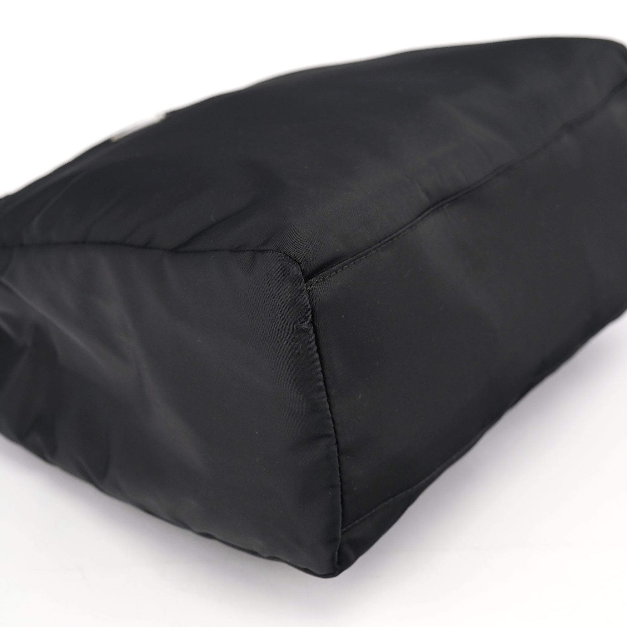 Prada B3864 Sac cabas Tessuto City en nylon noir