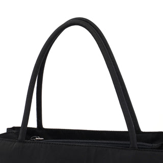 Prada B3864 Black Tessuto City Tote Bag