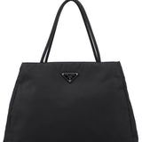 Prada B3864 Black Tessuto City Tote Bag