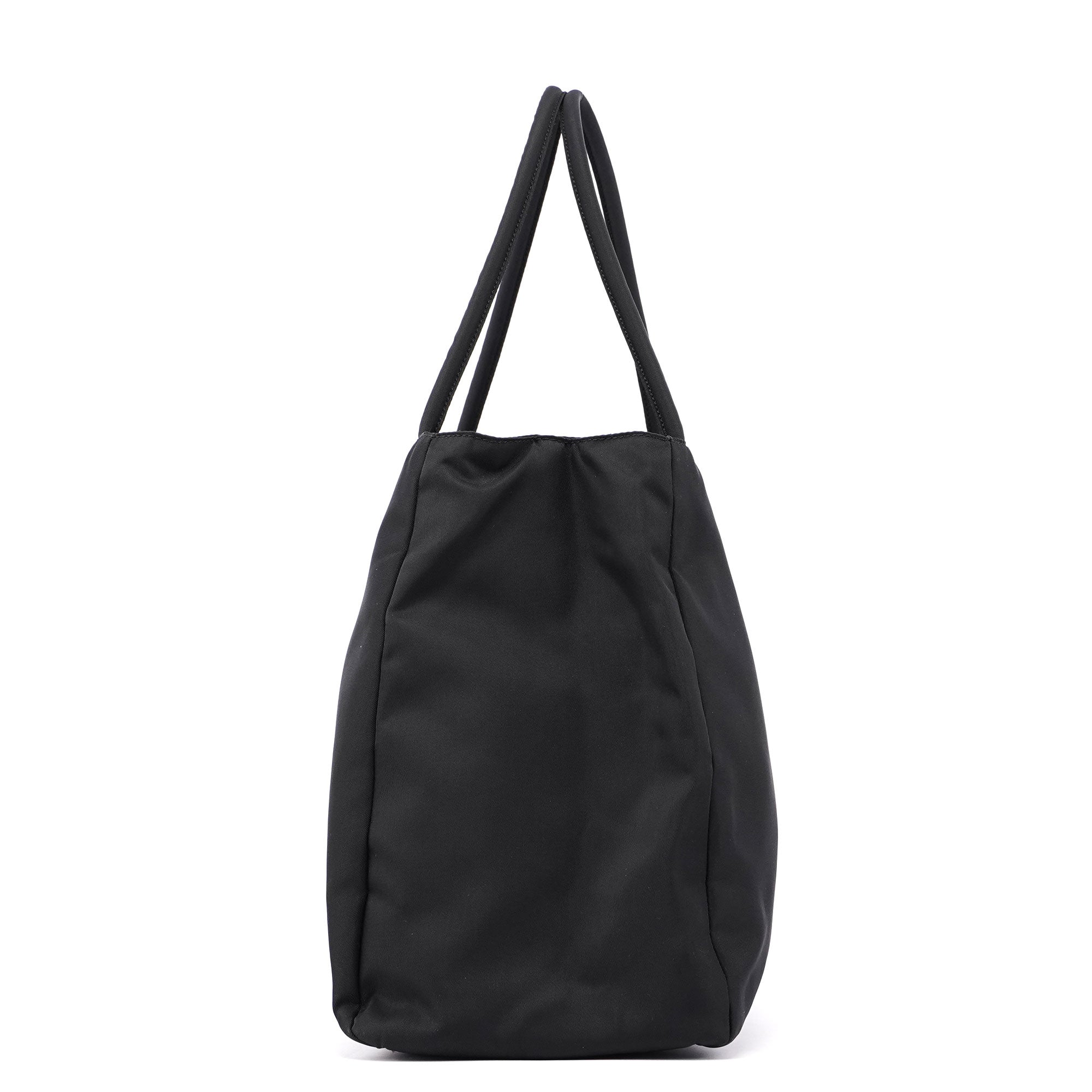 Prada B3864 Black Tessuto City Tote Bag