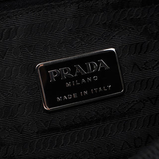 Prada B3864 Black Tessuto City Tote Bag