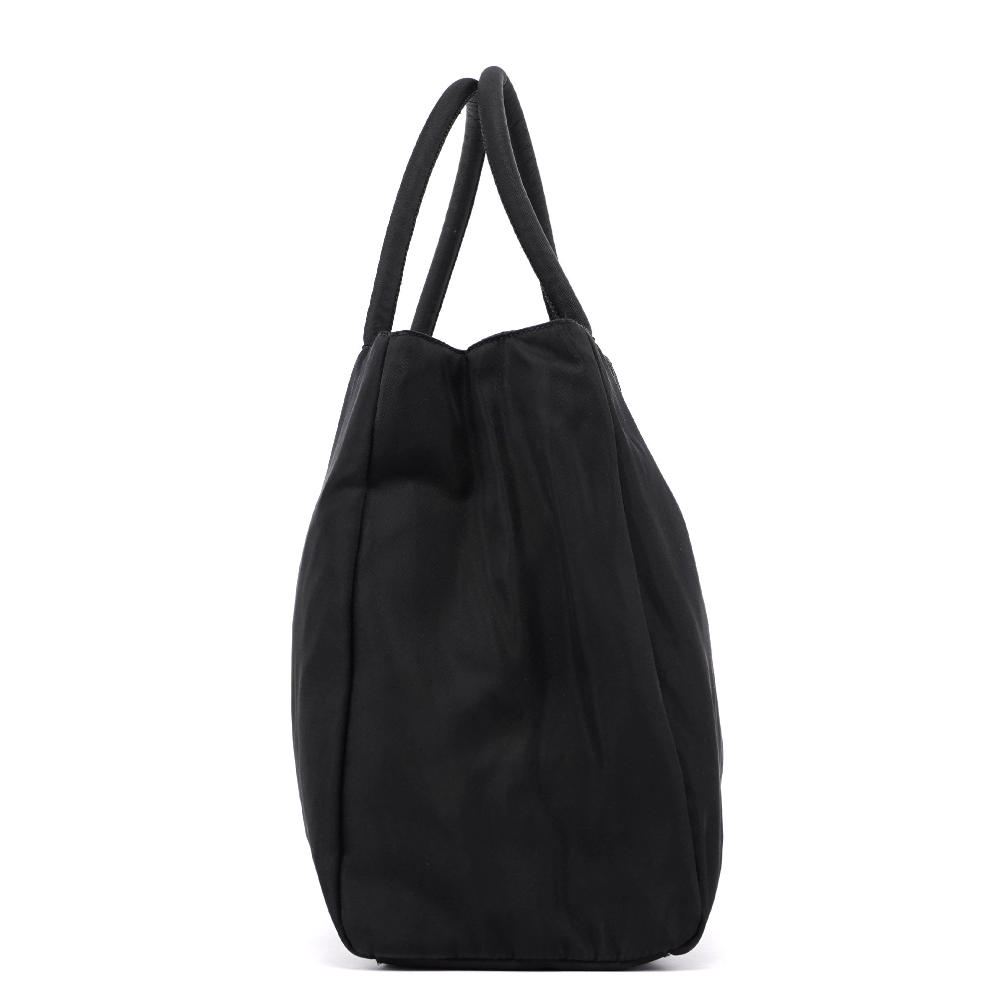 Prada B3864 Black Tessuto City Tote Bag