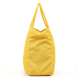 Prada B3864 Yellow Tessuto City Tote Bag