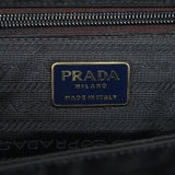 Prada B4066Y Navy Tessuto Metallo Top Handle Bag