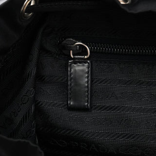 Prada B4650 Black Tessuto Vela Backpack